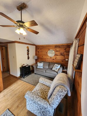 Livingroom with sofa bed