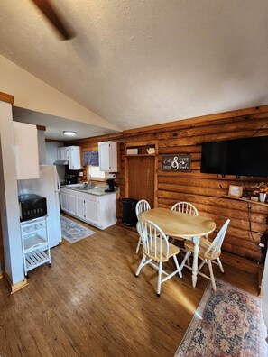 Kitchen with drip coffee maker