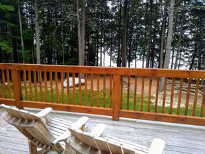 View from the deck