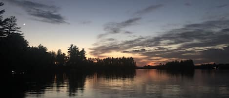 Sunset from the dock