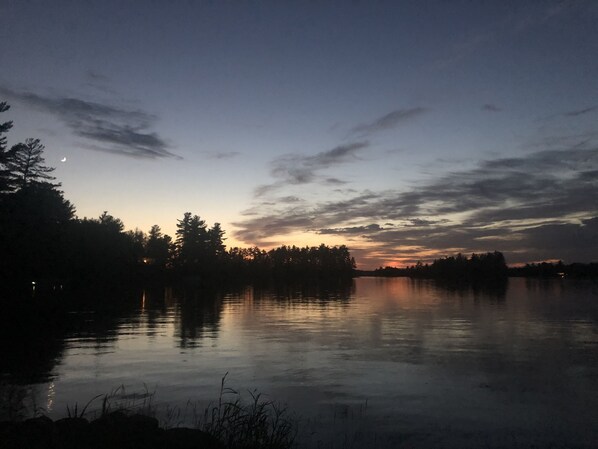 Sunset from the dock