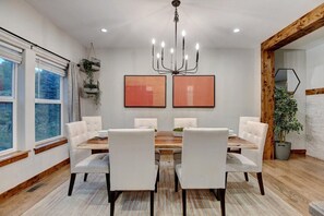 Custom dining area