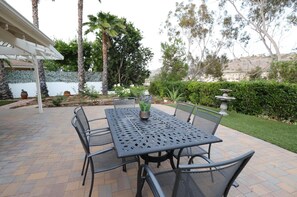 Enjoy this huge spacious green backyard