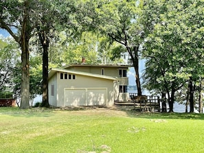 View of home from driveway. 