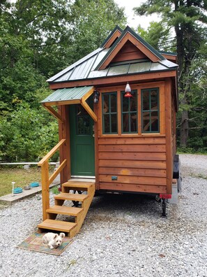 New door awning