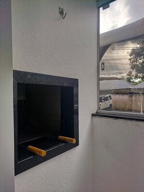 Blick von der Unterkunft