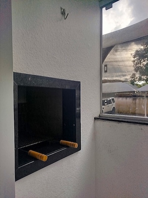 Blick von der Unterkunft