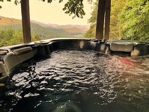 Bain à remous extérieur