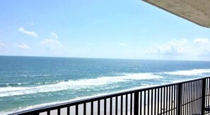 Beautiful Views from your oceanfront balcony