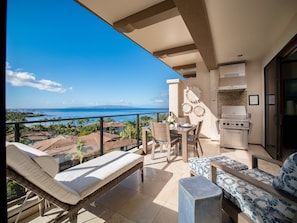 Amazing Coastal Beach and Outer Island Views from your Covered Lanai