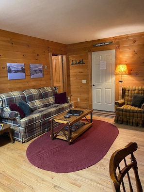 Bark Shed living area