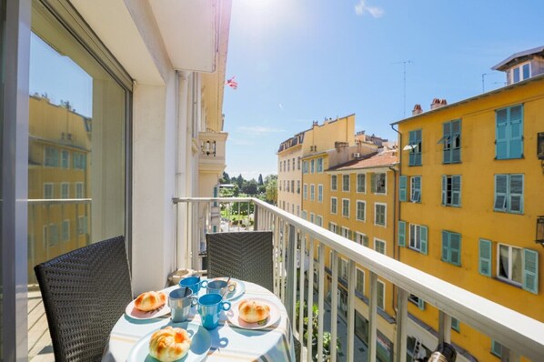 Sunny balcony