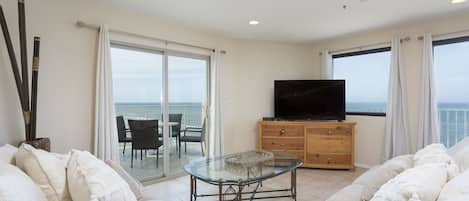Enjoy the beautiful view right from the living area. 