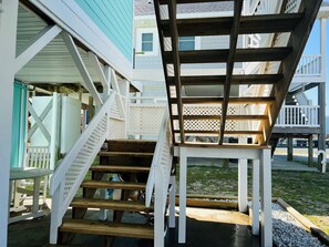 Front Lower Level Exterior Stairs