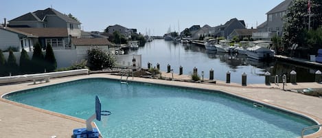 Backyard pool