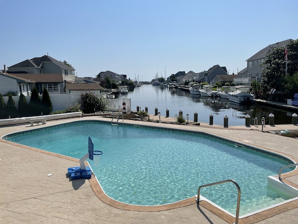 Backyard pool