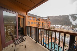 Upper level balcony #winter