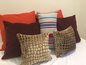 Beautiful soft & colorful decorative pillows