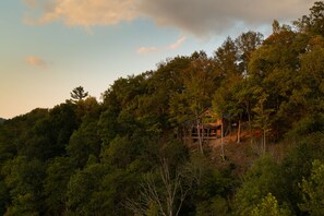 Private, secluded spot with TVA public lands on three sides and across river.