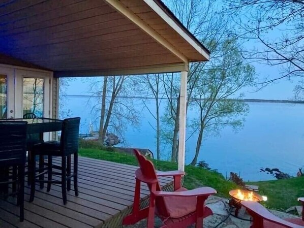 Propane firepit