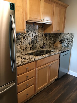 KItchen W/ Stainless and Granite
