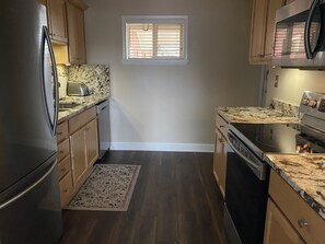 Kitchen with Dishwasher and Stove

