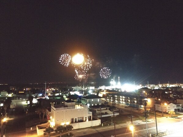 Fire works on Tuesday during the summer   months