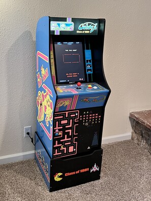 New Ms. Pac-Man/Galaga arcade game downstairs!