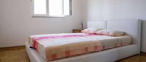 Our bedroom provides king-size bed with clean linens