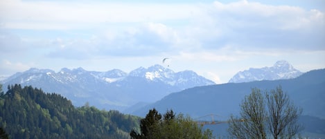 Alpenblick vom Balkon