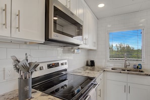 Newly renovated kitchen