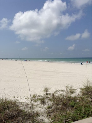 The beach - enjoy the white sands and warm waters of the Gulf of Mexico.