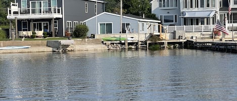 Lake view of property