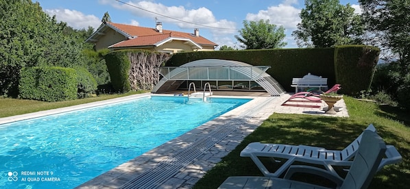 piscine à 26 degrés