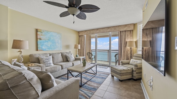 Welcome to Bahama Sands Luxury Villas Penthouse 6 located on the oceanfront.