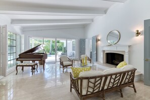 Step inside the stunning formal living room. This room is for the interior design enthusiast.