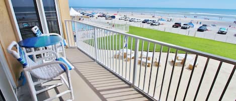 Beach View from Balcony