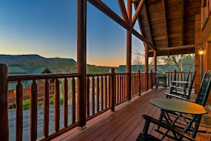 Multiple decks to take in the Smoky Mountain views and unwind 