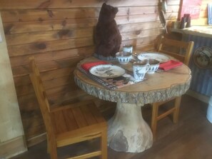 Hand made dinette table.