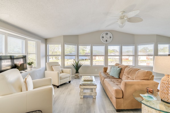 Surfside Beach Vacation Rental | 2BR | 2BA | 1,500 Sq Ft | Steps Required