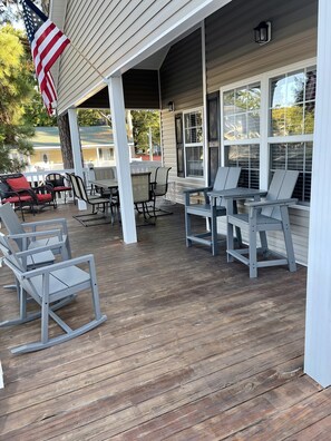 Top Deck outdoor Living space 