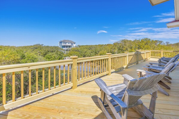 Surf or Sound Realty - 119 - Island Royale - Deck -3