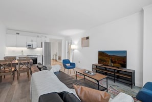 Kitchen and Living area