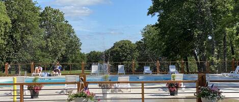 Swimming Pool is Open from Memorial Day to Labor Day