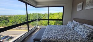 Master Bedroom with the view.
