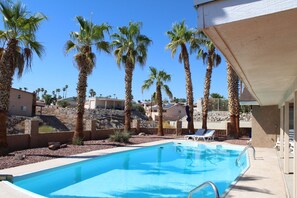 Pool with Lake View