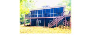 Screened in back deck is my favorite place!