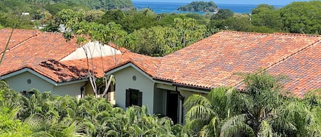 View from private balcony