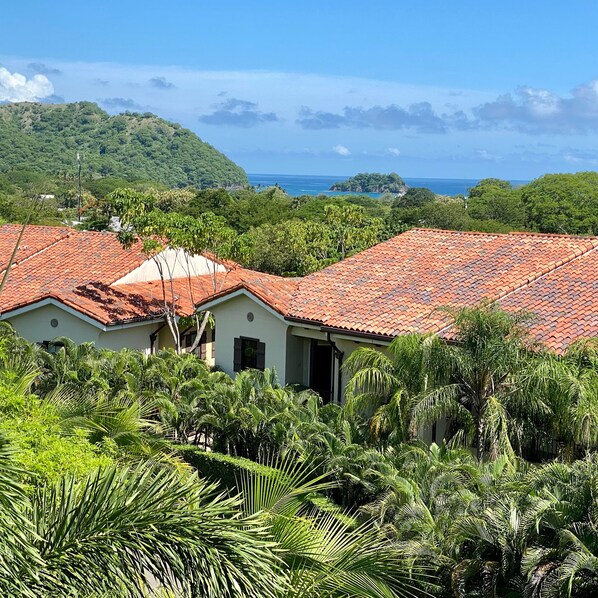 View from private balcony