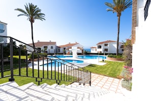 Take a dip in the glistering resort-style pool